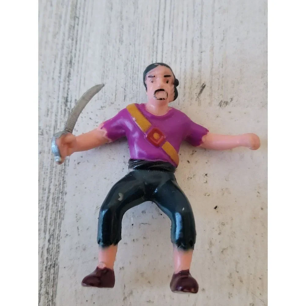 Purple pirate crew mate scary villain‎ toy figure